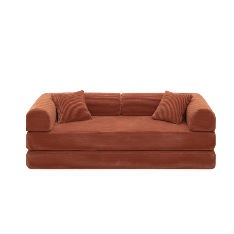Convertible Foldable Floor Sofa Bed For Living Room