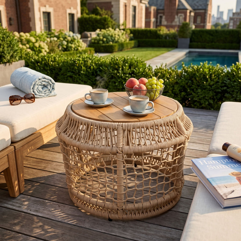 Modern Bohemian Side Table
