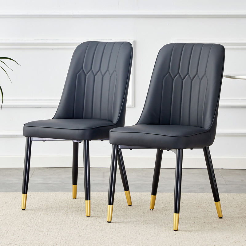 Modern Chair With Metal Legs