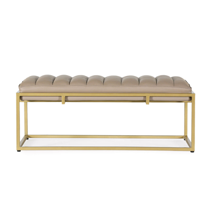 Breu - Ottoman Bench - Gold