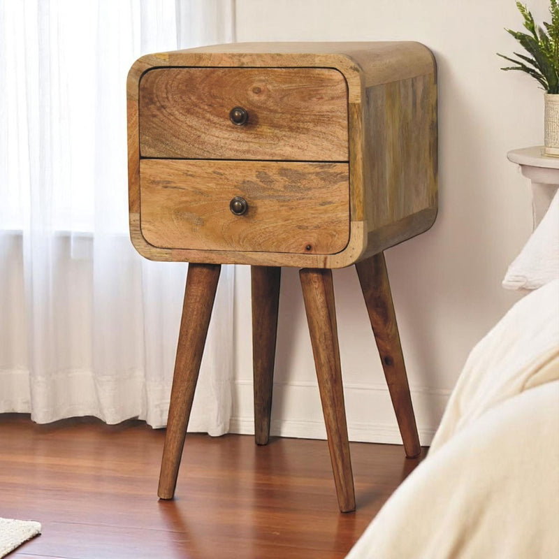 Curved Nightstand,