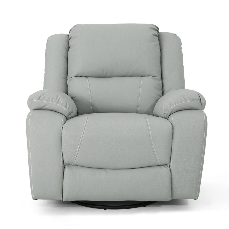 Stylish Wide Manual Swivel Standard Recliner