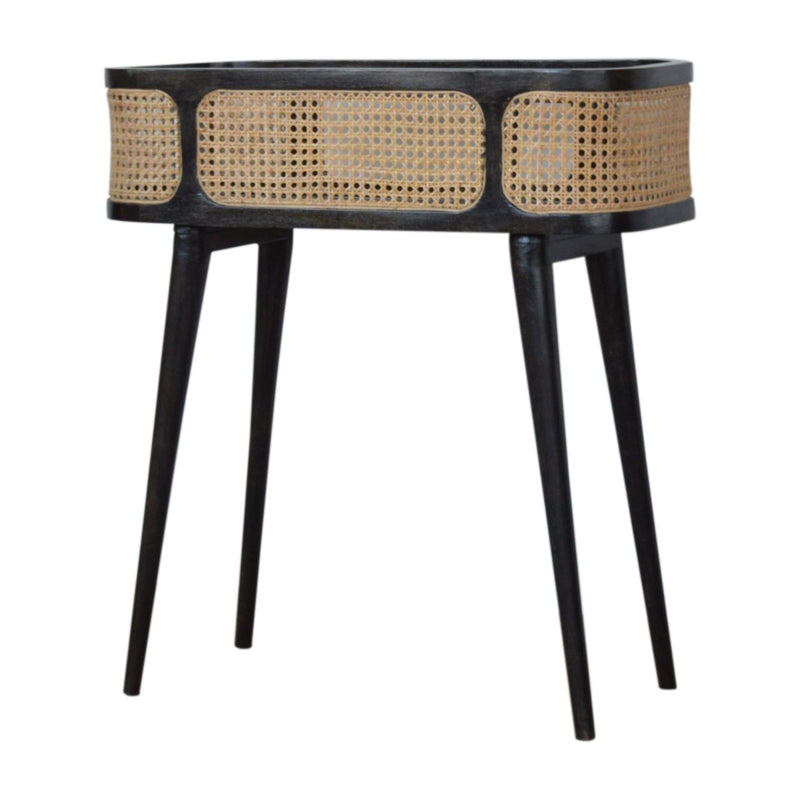 Larissa - Tray Table - Beige / Black