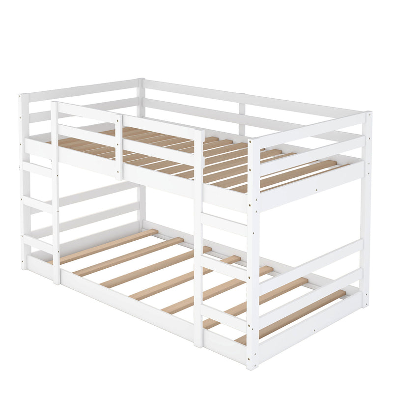 Crafted Bunk Bed With Ladder