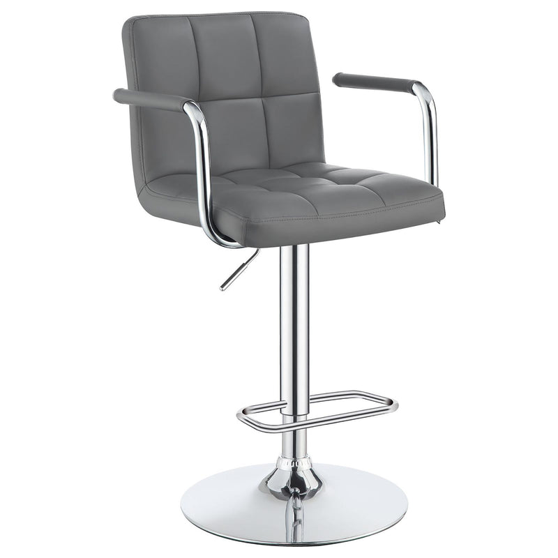 Adjustable Bar Stool With Hydraulic Height Adjustment