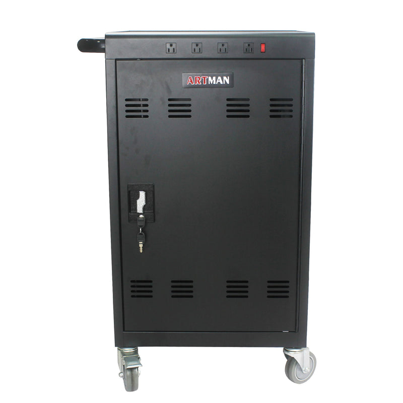 Mobile Charging Cart For Tablets Laptops 35, Device Capacity Matt Metal