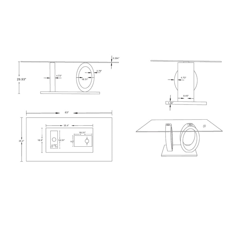 Royce - Dining Table Ecom