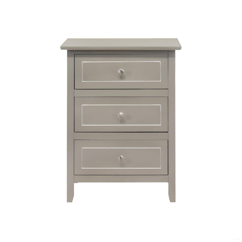 Dove Tailed Drawers 3 Drawer Nightstand
