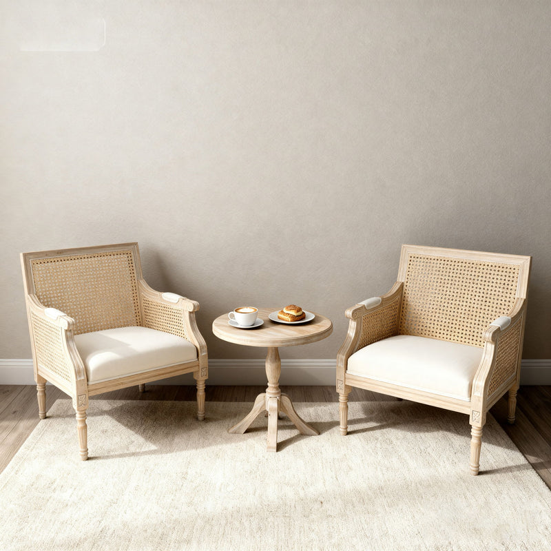 Accent Chair For Living Rooms - Beige