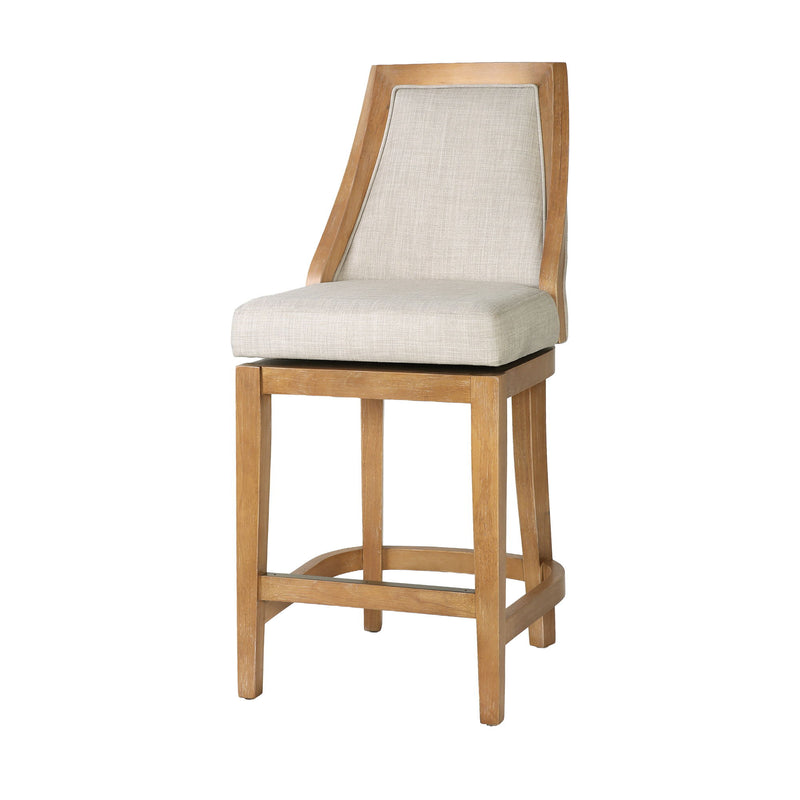 Swivel Counter Stool - Honey Oak