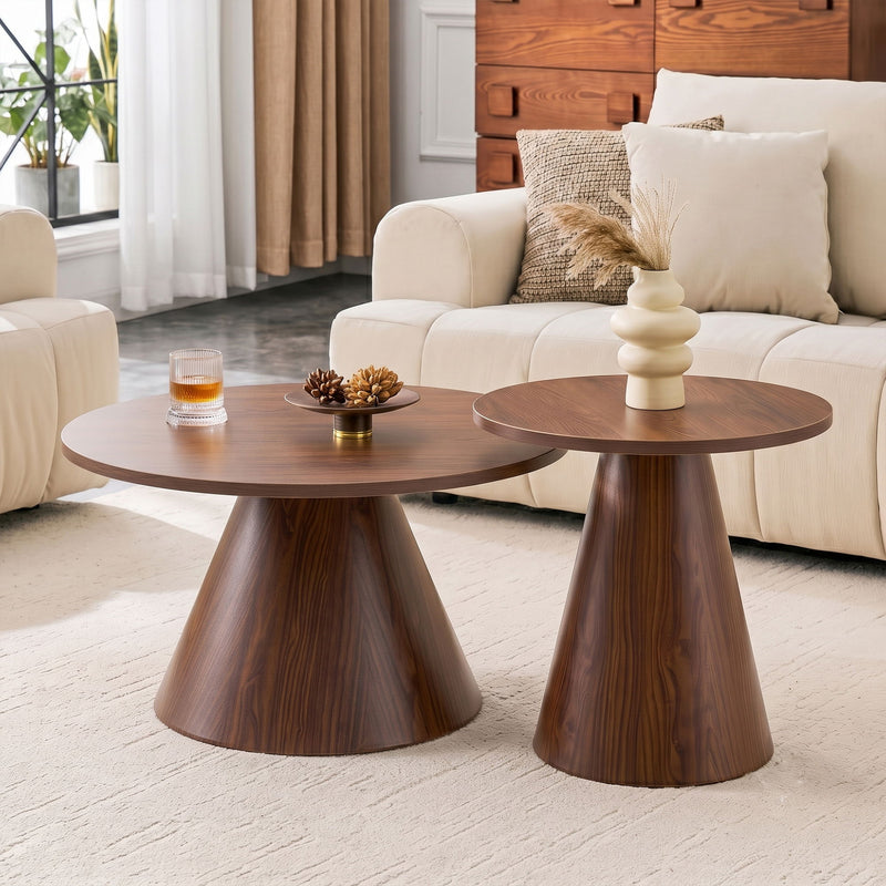 Modern Nesting Coffee Table Set For Living Room