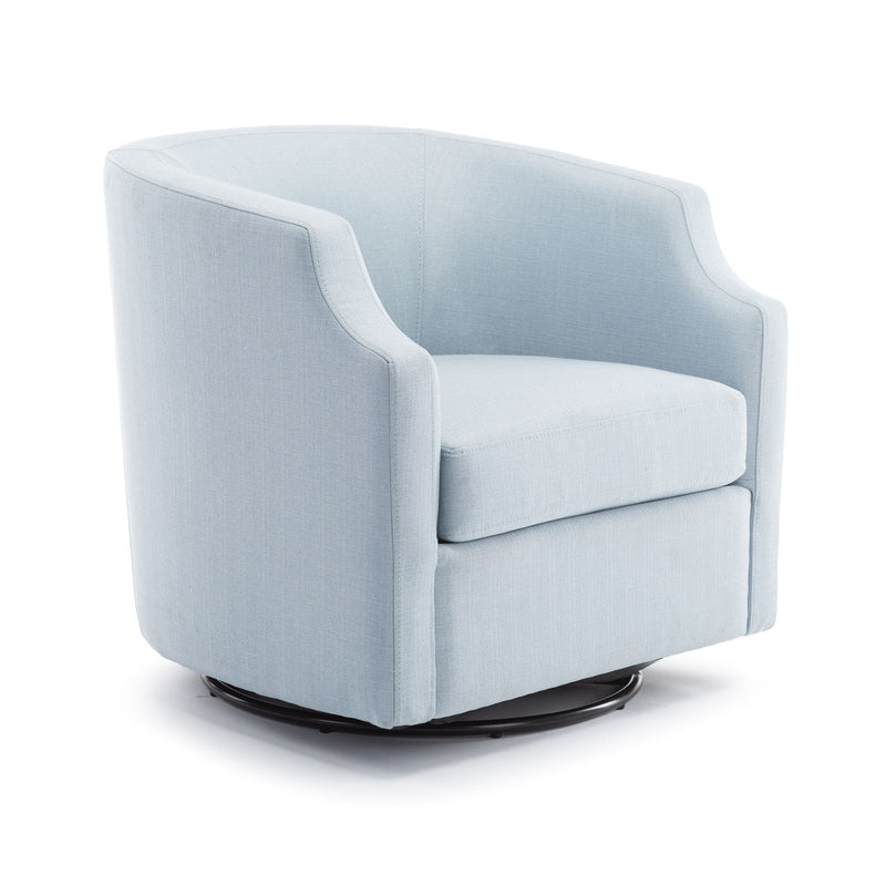 Isabelle - Swivel Glider Barrel Chair