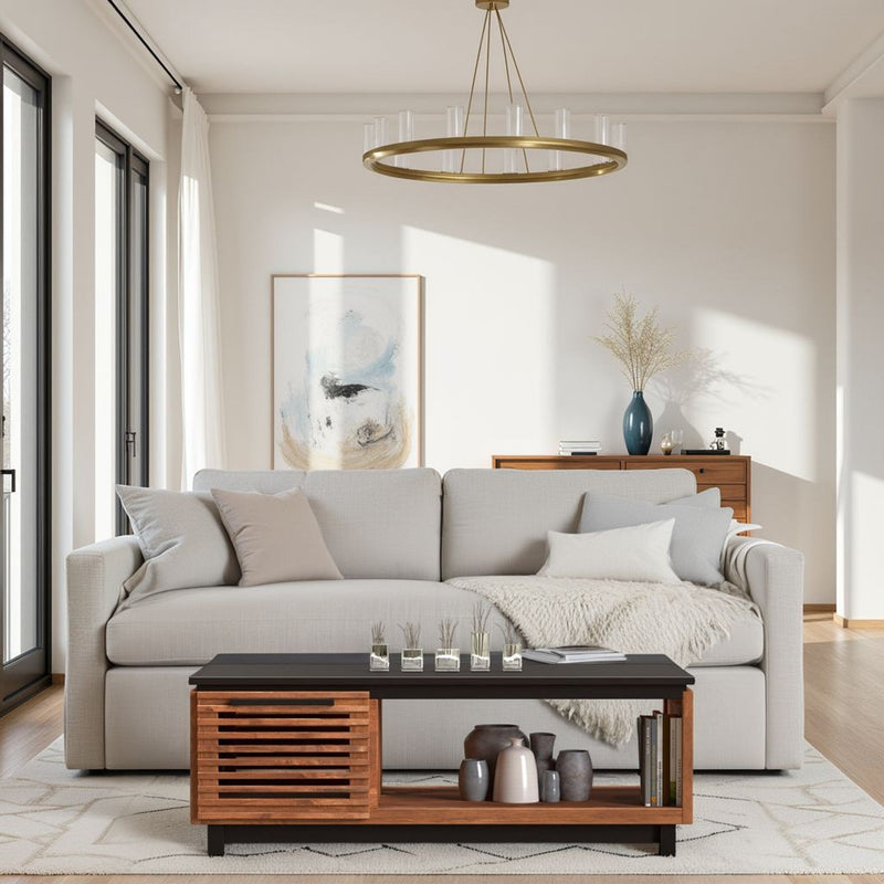 Coffee Table - Black / Bourbon