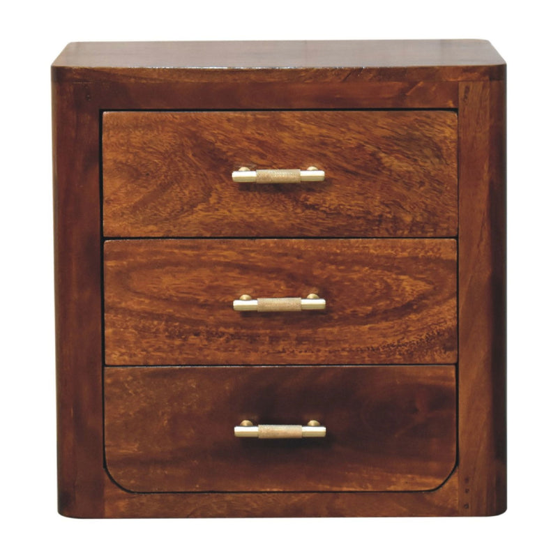 Luca - Nightstand - Brown