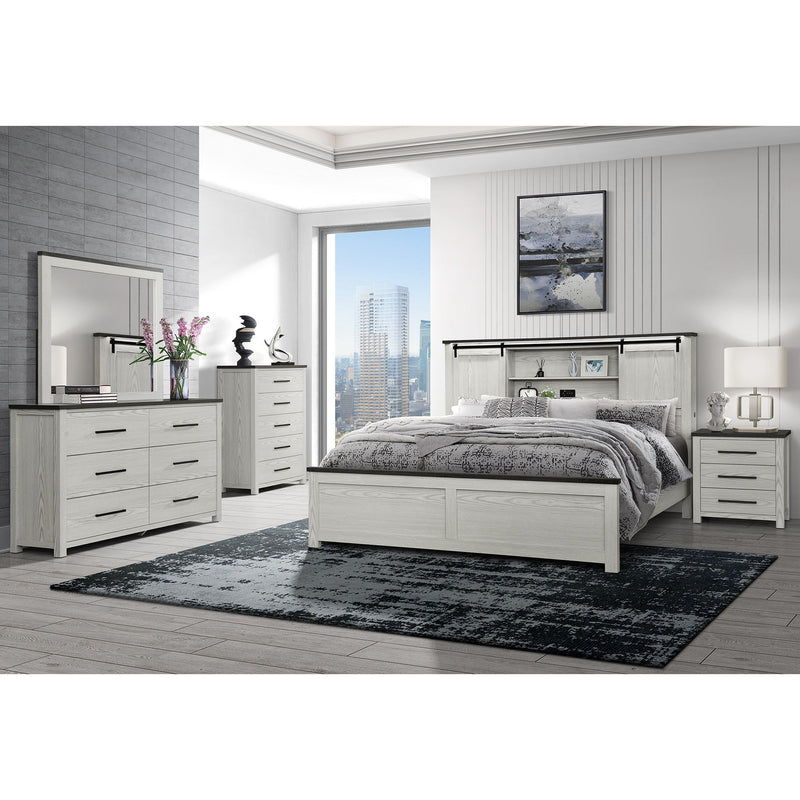 Avery - Bed With Bookcase Headboard