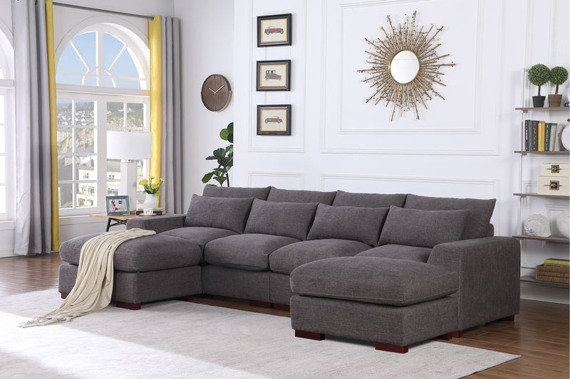 Linen Blend Sectional