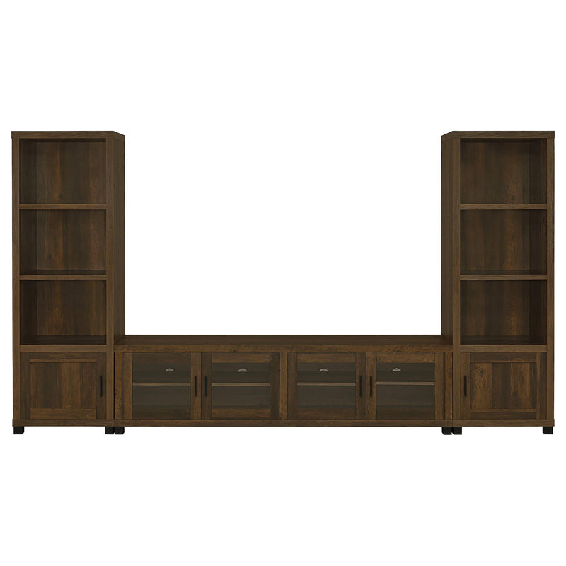 Heron - 3 Piece Entertainment Center With Adjustable Shelving