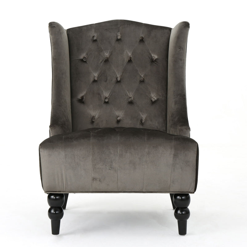 Toddman - Hi - Back Club Chair With Elegant Design