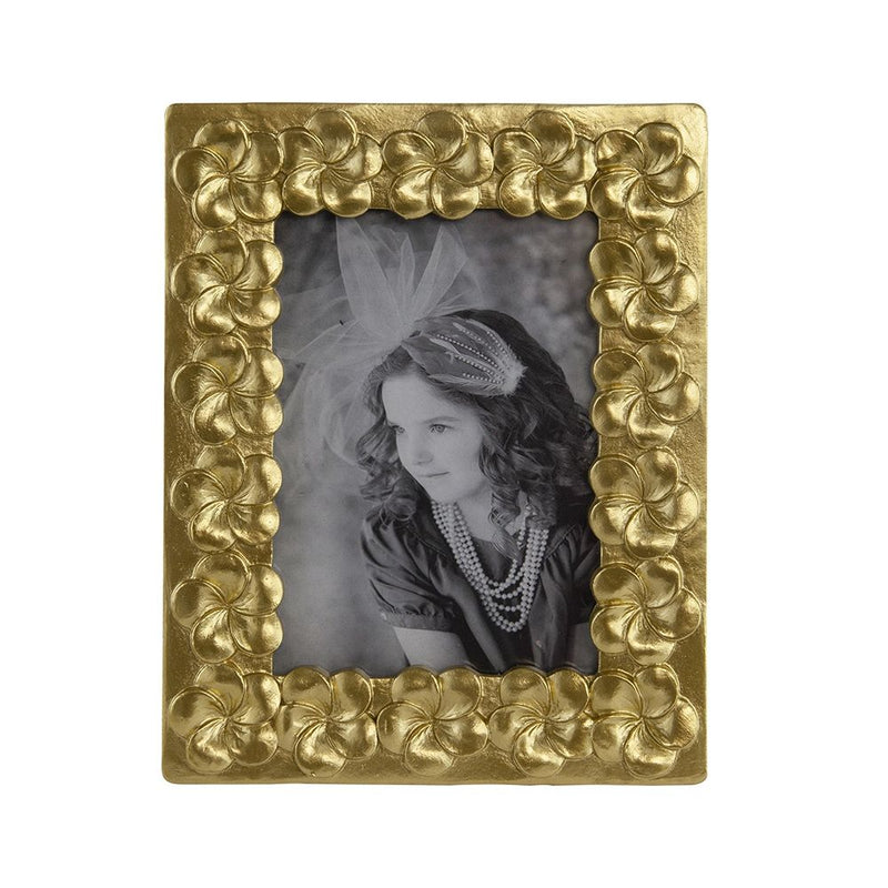 Vintage Photo Frame & Flower Design