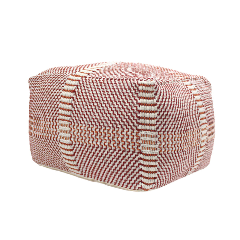 Morro Bay - Handcrafted Water Resistant Pouf - Multi Color