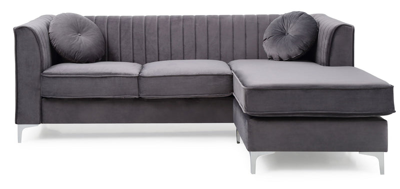 Delray - Micro Suede Sofa Chaise