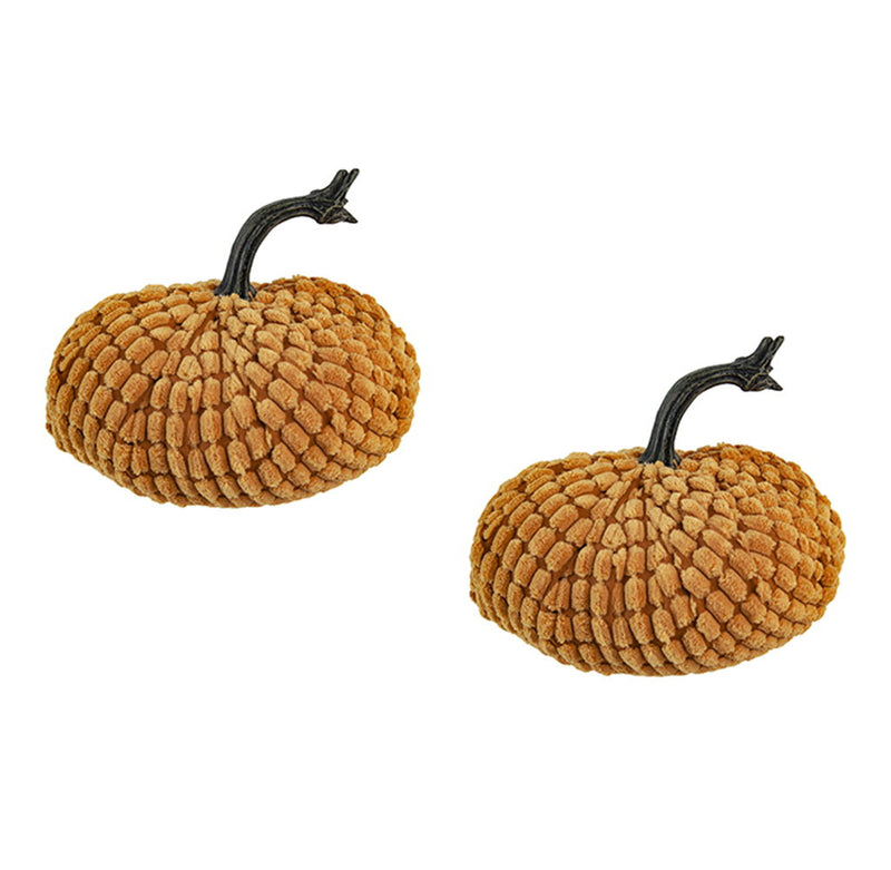 Chenille Weighted Pumpkin Ornament Decor For Holiday Harvest Festival Fall Festival & Thanksgiving