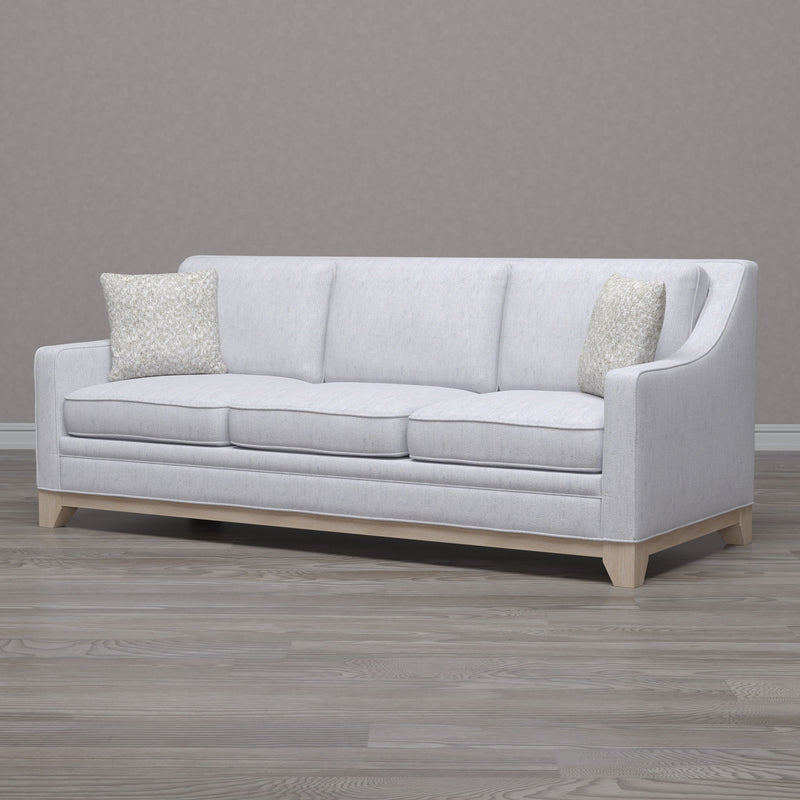 Sofa With Casual Accent - Gray