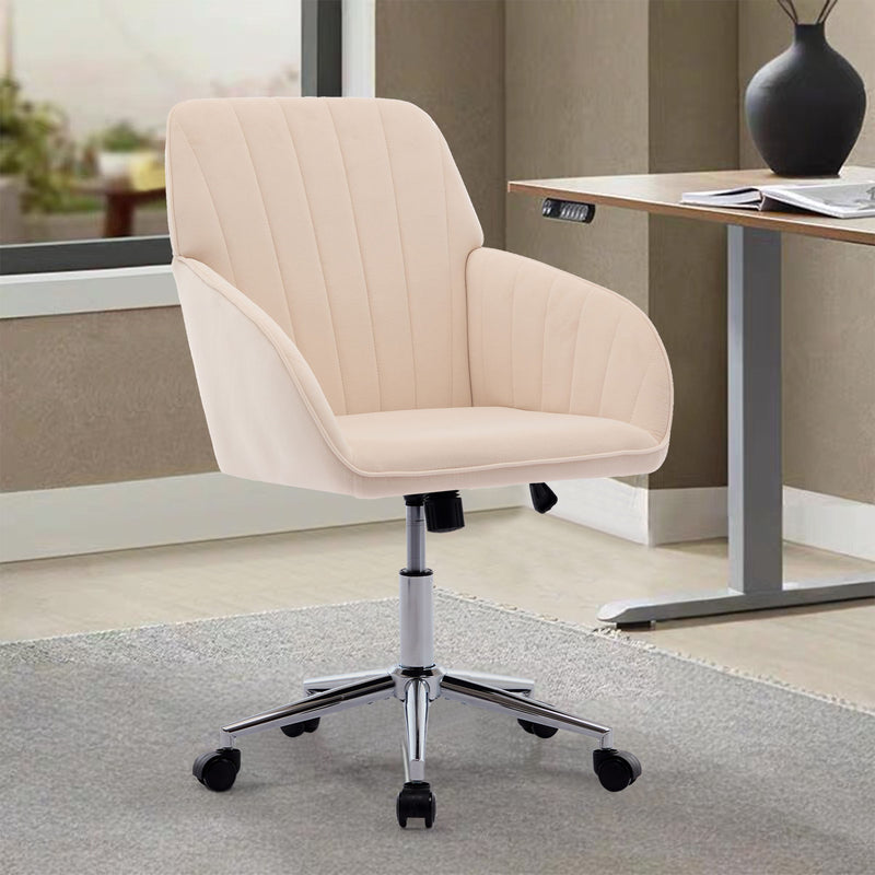 Adjustable Ergonomic Office Chair, Swivel Backrest Seat