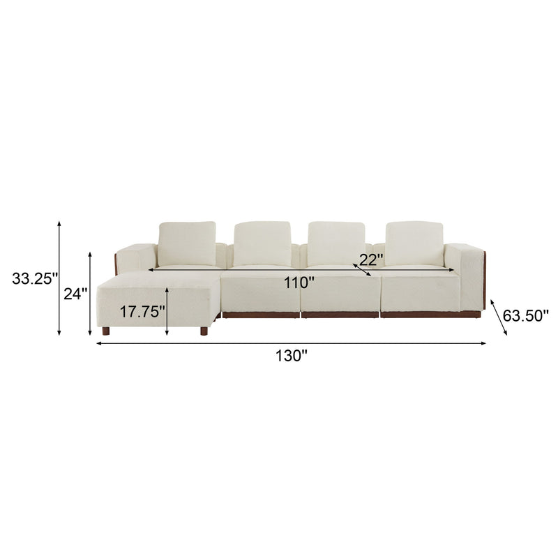 Chita - Modular Sectional Sofa With Larger Seats