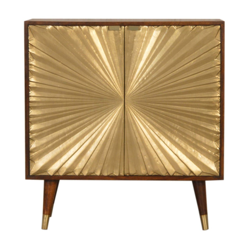 Manila - Cabinet - Gold / Brown