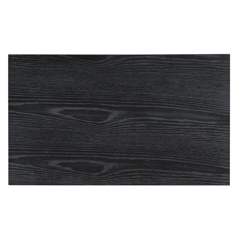 Danielle - 2 Drawer Nightstand With Knobs - Black