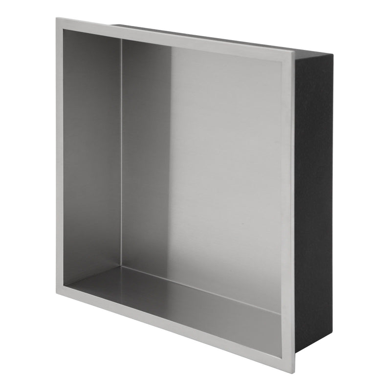 Stainless Steel Shower Niche With Seamless Design For Bathroom Storage