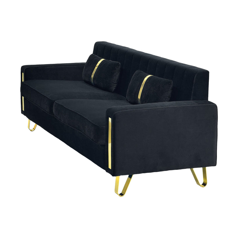 Luxurious Sofa With Accents