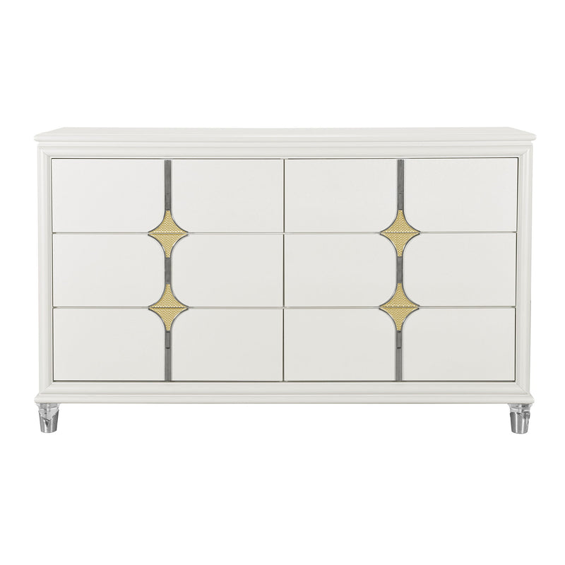 Uriuni - Dresser - Gold / White