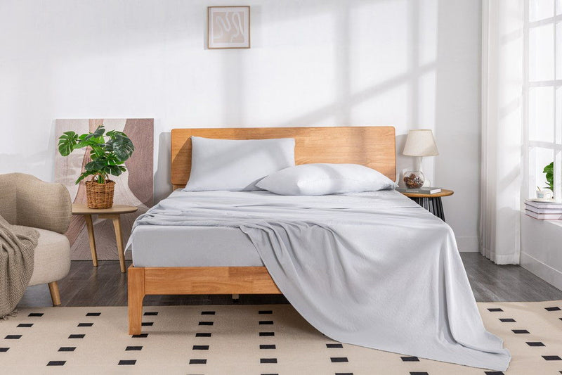 MLILY Soft Washed Sheet Set