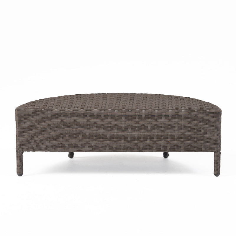 Pt Limon - Outdoor Coffee Table Wicker - Dark Brown
