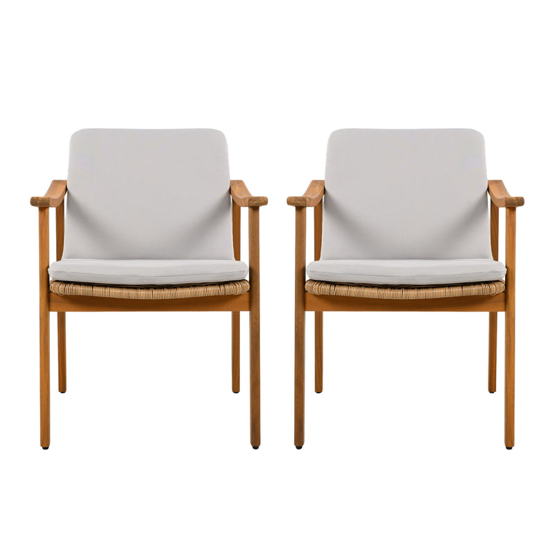 Outdoor Dining Chairs (Set of 2)