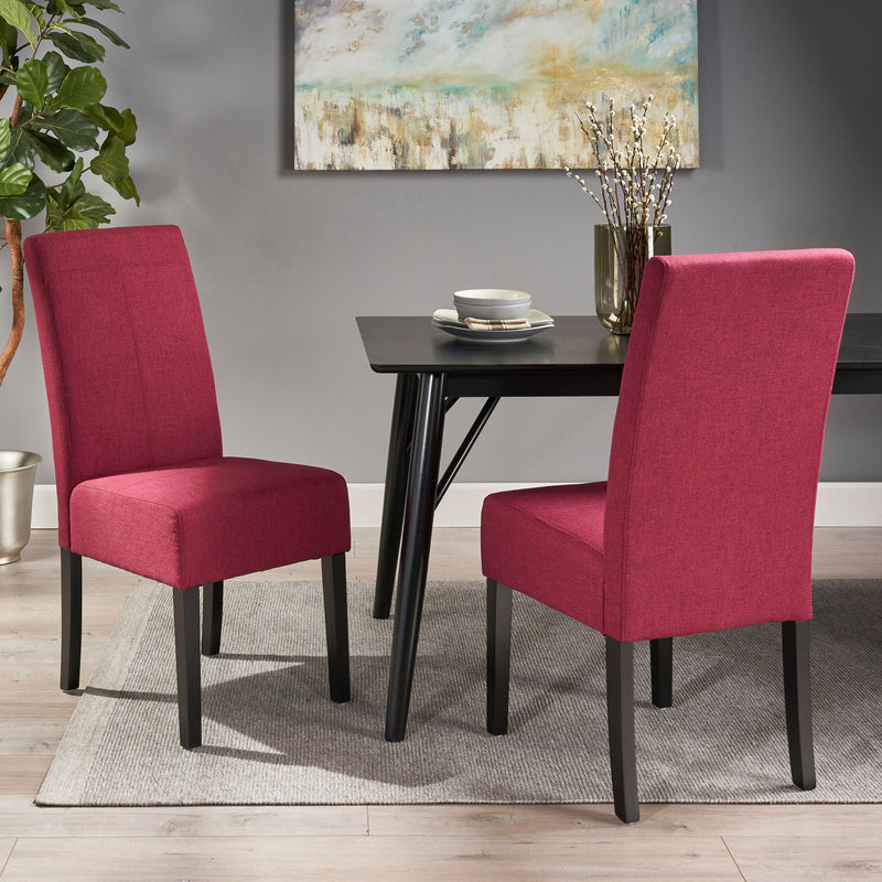 Pertica - Dining Upholstered Armless Chairs (Set of 2)