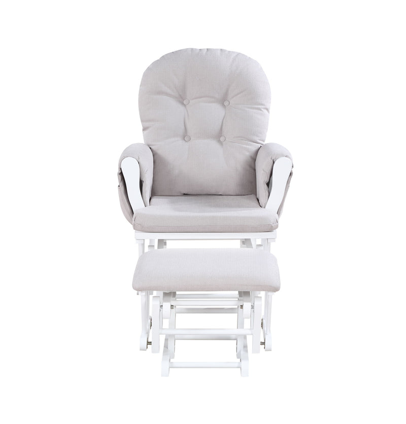 Mason - Glider And Ottoman - Gray