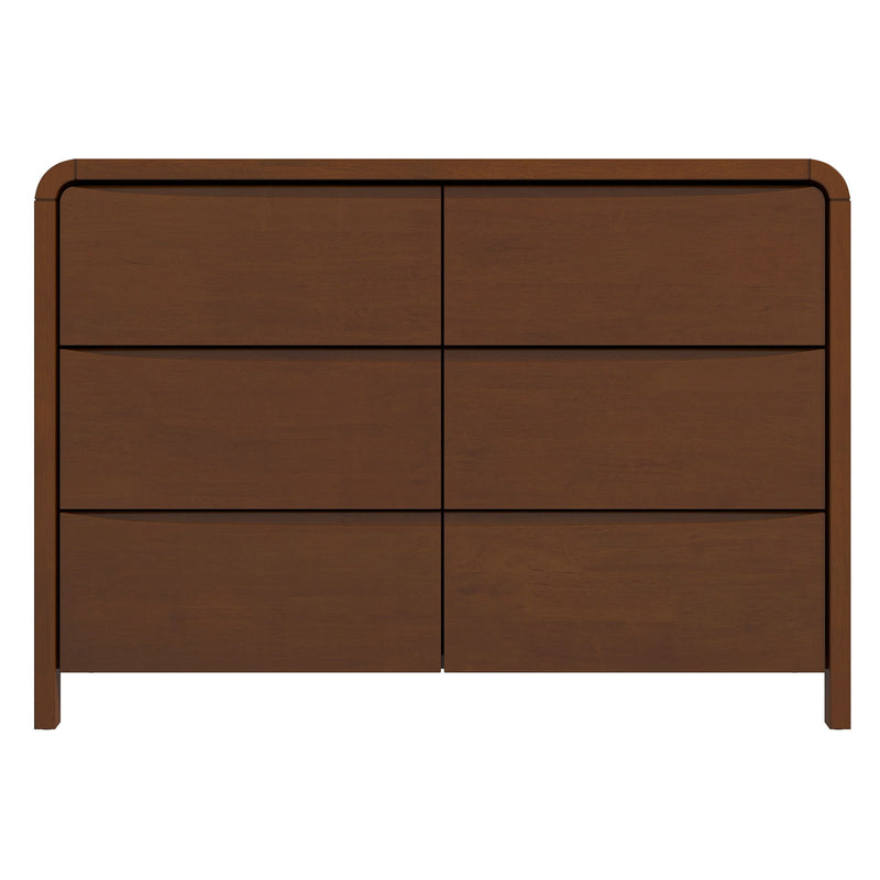 Lionel - 6 Drawer Dresser - Brown