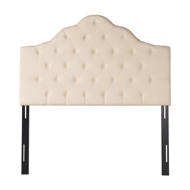 Mardi - Fabric Queen / Full Headboard - Beige