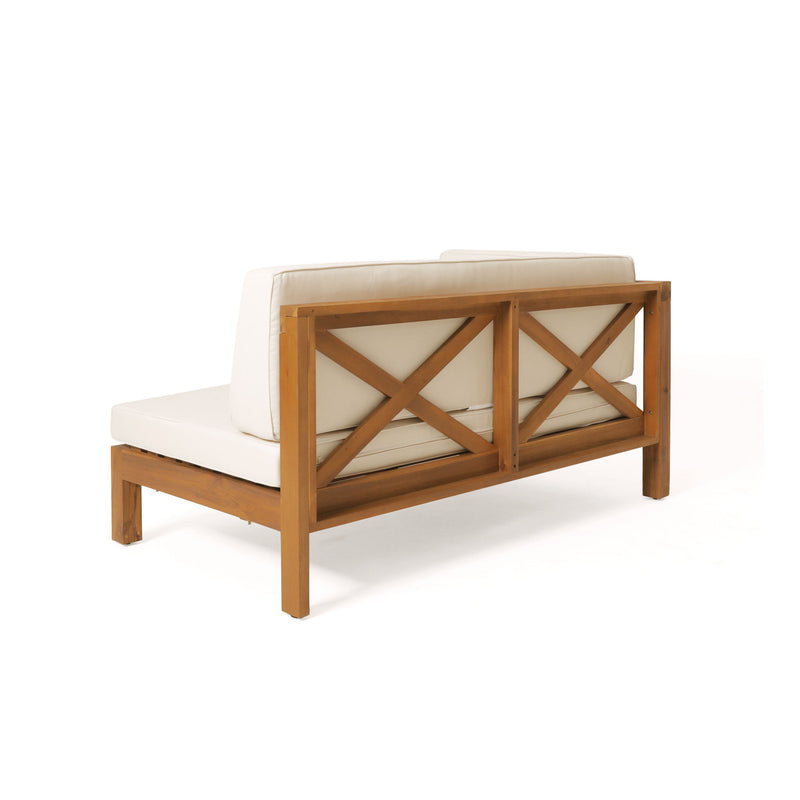 Brava - X Back Corner Bench