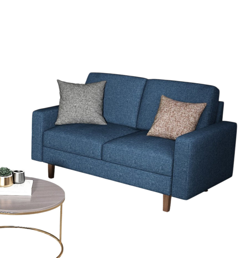 Loveseat Sofa, 2 Seat Couch With Removable Cushion For Living Room