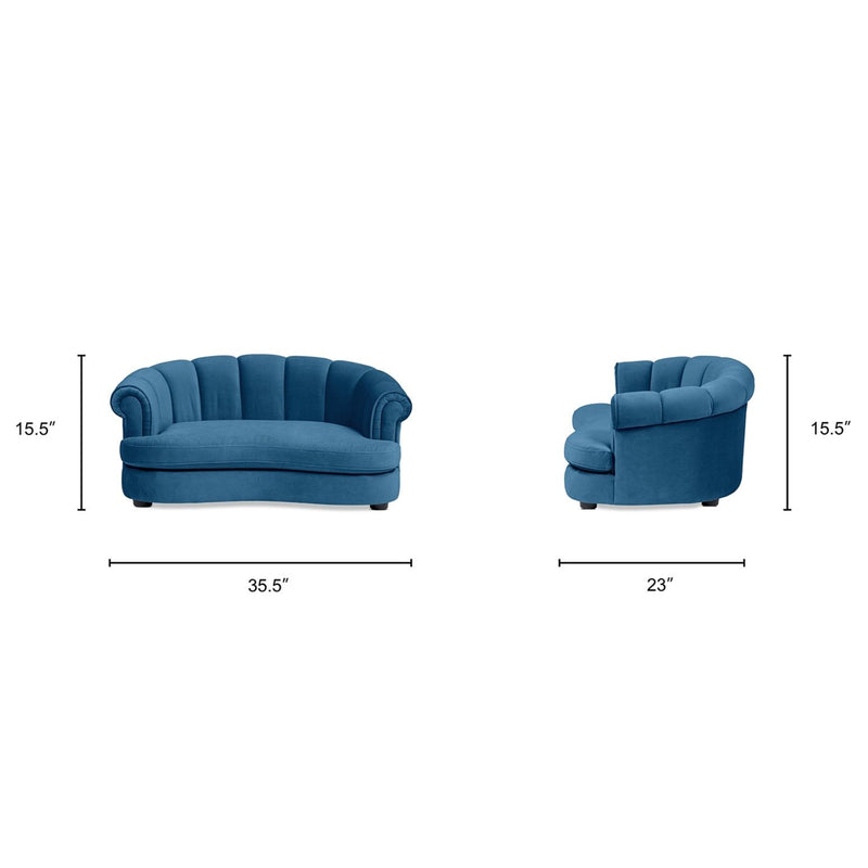 Halle - Rolled Arm Dog Sofa Bed