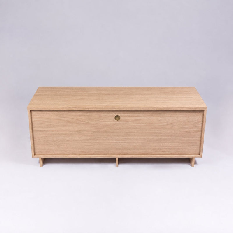 TV Stand For TVs Up To 50" With 1 Drawer And 2 Doors - Walnut