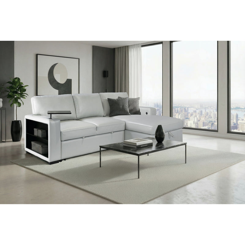 Tracey - Sofabed With Pullout - Silver