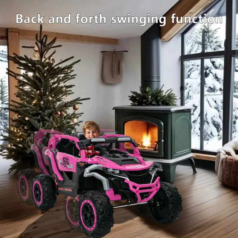 Ride On Kids Electric Truck With Remote Control, Front & Rear Suspension