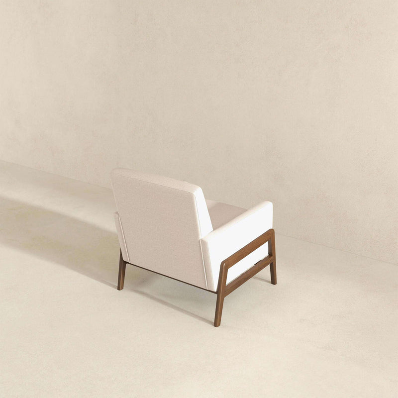 Cole - Solid Wood Lounge Chair
