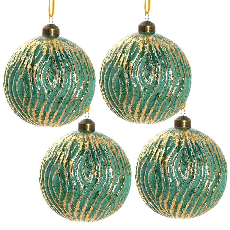 Christmas Ball Glass Decorative Hanging Ball Christmas Tree Ornaments For Holiday Party Decorations