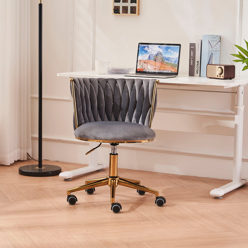 Office Desk Chair, Office Desk Chairs With Adjustable Swivel Wheels